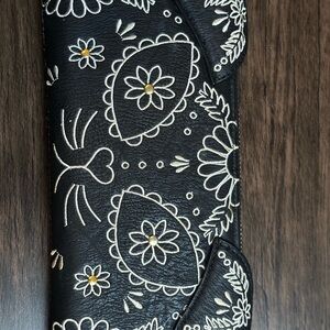 Loungefly Black and Gold Wallet